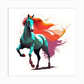 Painted Horse 1 Art Print