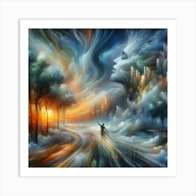 Dreamscape 7 Art Print