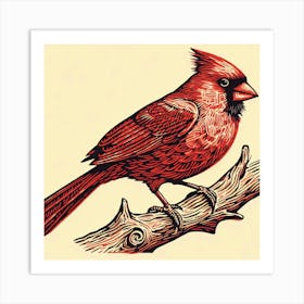 Cardinal Art Print