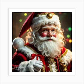 Santa Claus Art Print