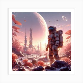 Alien Landscape 1 Art Print