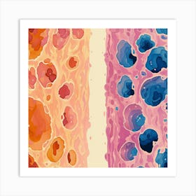 Illustration Of A Cell Art Print