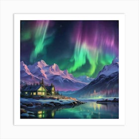 Aurora Borealis 194 Art Print