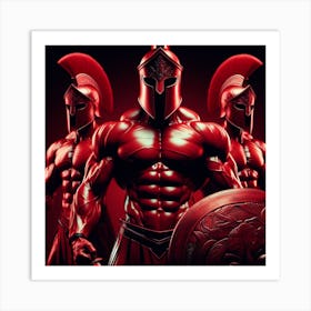 Spartan warriors 3 Art Print