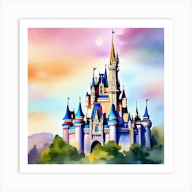 Cinderella Castle 57 Art Print