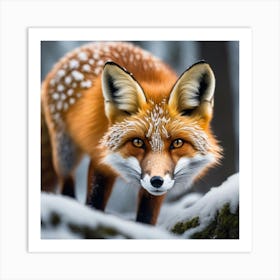 Red Fox 7 Art Print