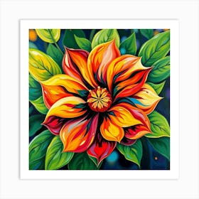 Dahlia 5 Art Print