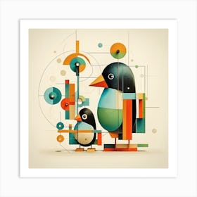 Penguins 1 Art Print