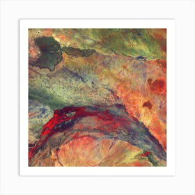 Earth From Space Art Print