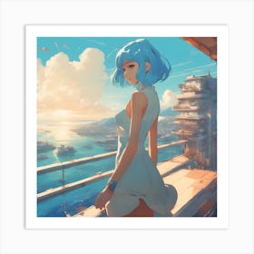 Queen of Water Kingdom 3 Art Print