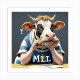 Mll Cow Art Print