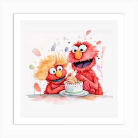 Sesame Street Art Print