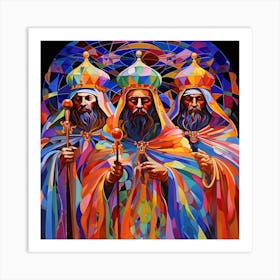 Three Wise Men 3 Art Print
