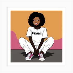 Peamin Art Print