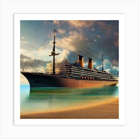 Titanic 1 Art Print