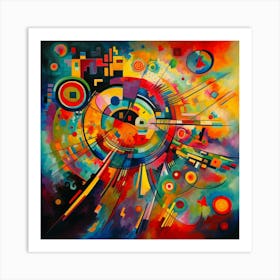 Abstract Painting 50 Art Print