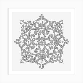 Mosaic Mandala 05 Art Print