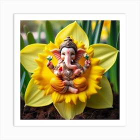 Ganesha 3 Art Print