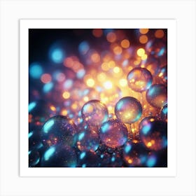 Spheres Of Light Art Print