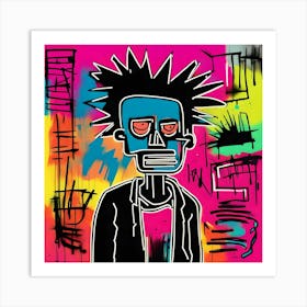 Basquiat State Of Mind 2 Art Print