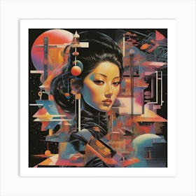 'Asian Girl' 1 Art Print