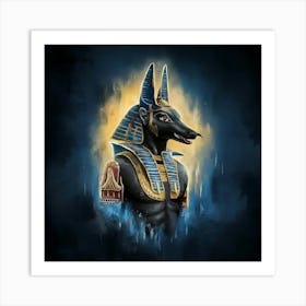 Egyptian seth 2 Art Print