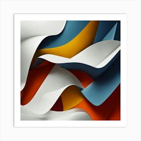 Abstract Abstract Painting 1 Art Print