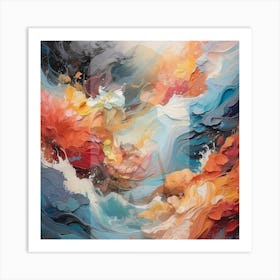 Abstract Painting 1 Art Print