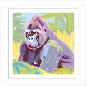 Cross River Gorilla 01 Art Print