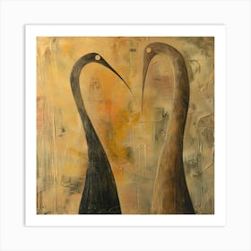 Love Birds Art Print