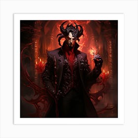 Demon 6 Art Print