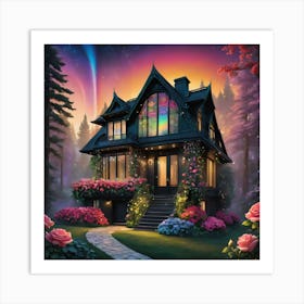 House In The Forest Art Print