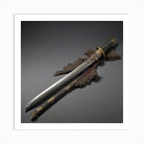 Jian Sword, China Art Print