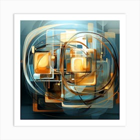 Abstract Painting 2 Art Print