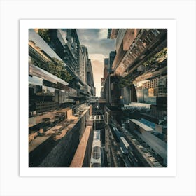 Cityscape Art Art Print