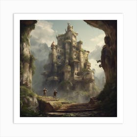 Fantasy Castle 31 Art Print