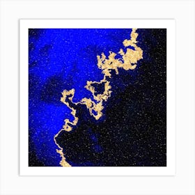 100 Nebulas in Space Abstract n.021 Art Print