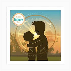 Father'S Day 2 Art Print