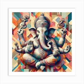 Ganesha 30 Art Print