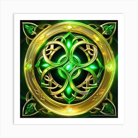 Celtic Circle Art Print