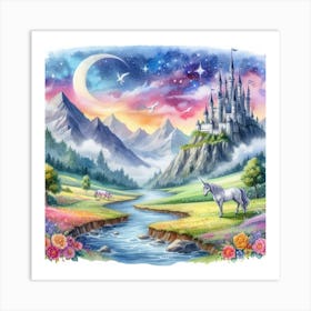 Fairytale Castle 5 Art Print