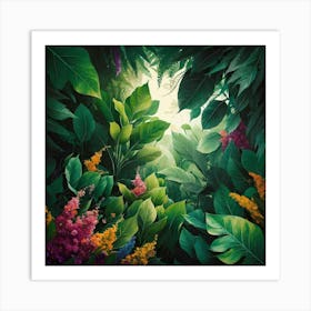 Tropical Forest 14 Art Print