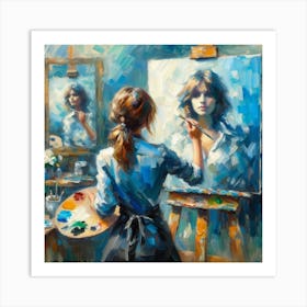 Odessa Artist Art Print