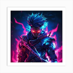 Overwatch Character 1 Art Print