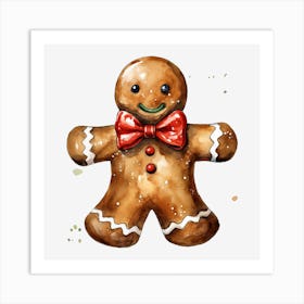 Gingerbread Man 14 Art Print