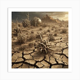 Desert Landscape 8 Art Print