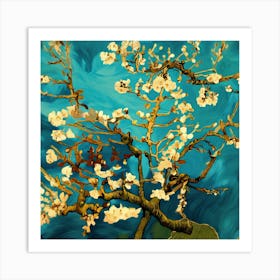 Almond Blossom, Vincent Van Gogh Living Room 1 Art Print