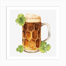 St Patrick'S Day Beer 5 Art Print