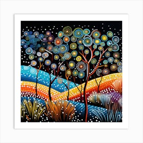 Aboriginal Art3 Art Print