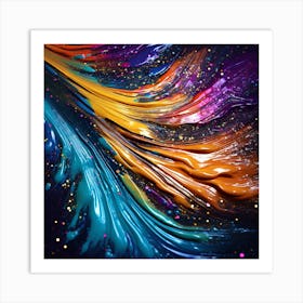 Abstract Painting 186 Art Print